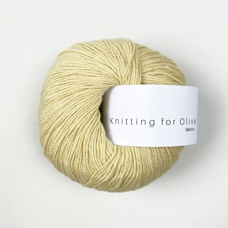 Snabb leverans Dusty Banana /Støvet Banan - Merino