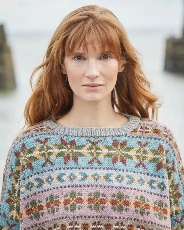 Seaton sweater- Marie Wallin- Aran Kundfavorit