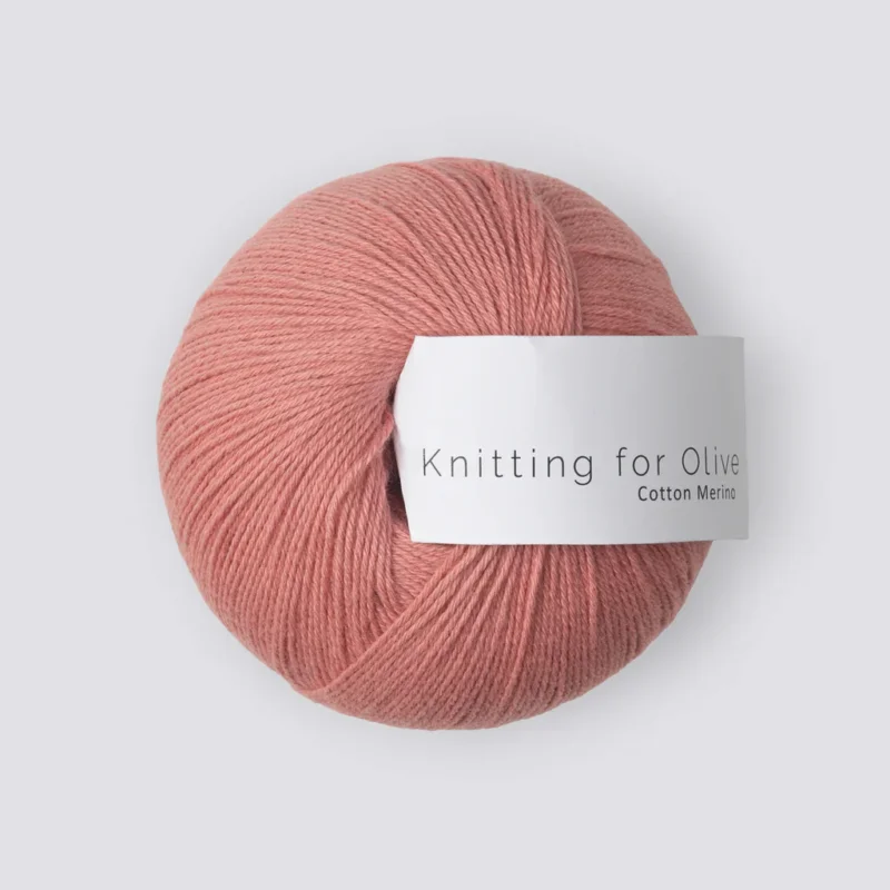 Kundfavorit RHUBARB ROSE - Cotton Merino