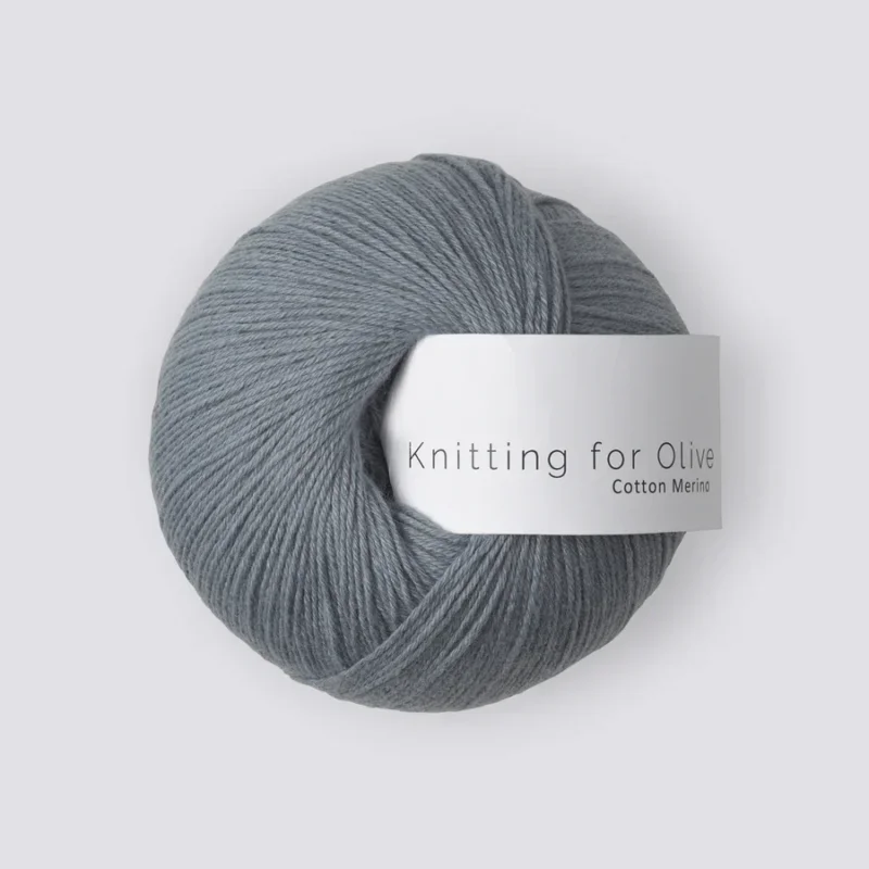 ELEPHANT BLUE - Cotton Merino Handla nu