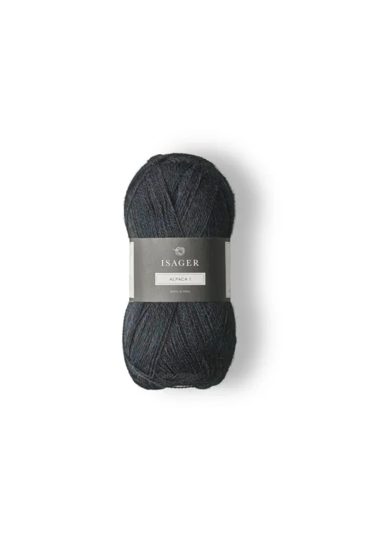Isager Alpaca 1 - Midnight Bästa pris