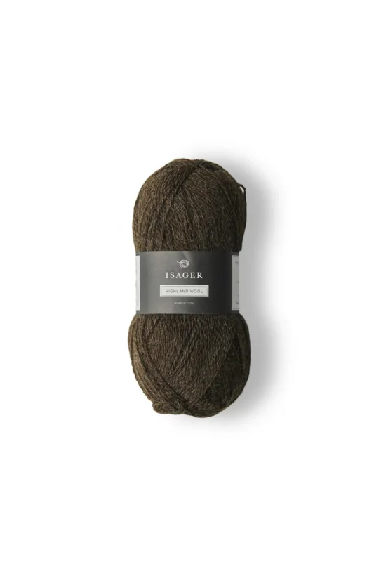 Isager Highland -Chocolate Sista chansen