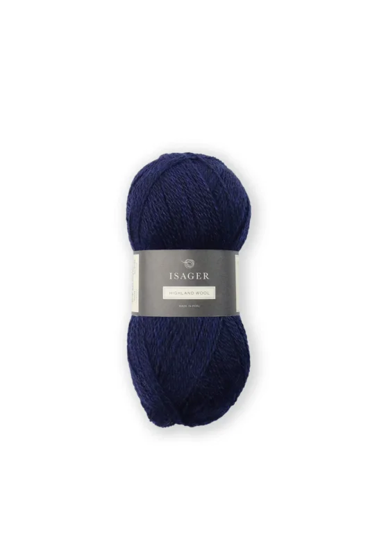 Isager Highland -Navy Nedsatt pris