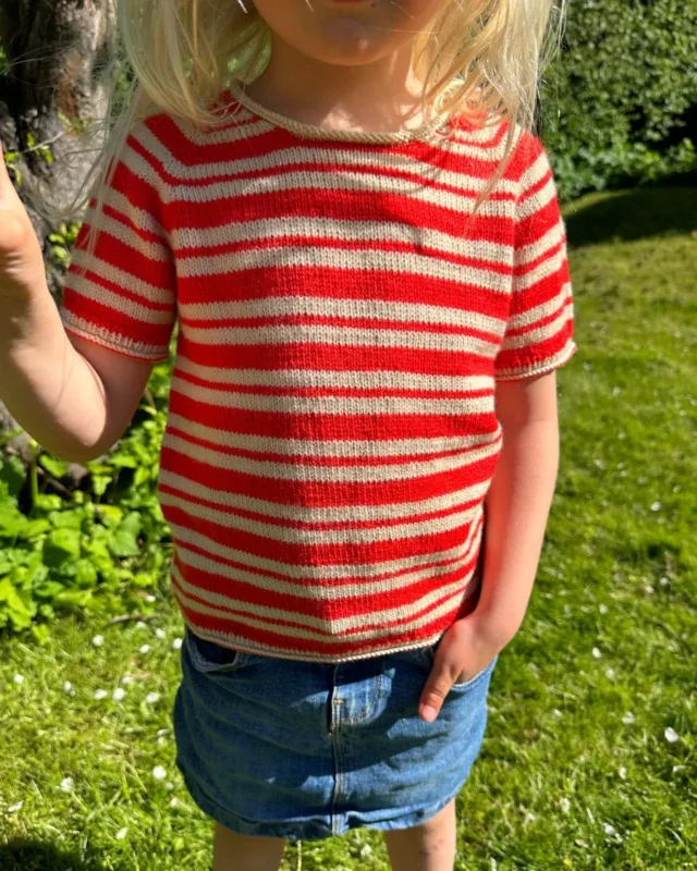 Rabatter Amelie Tee Junior- PetiteKnit
