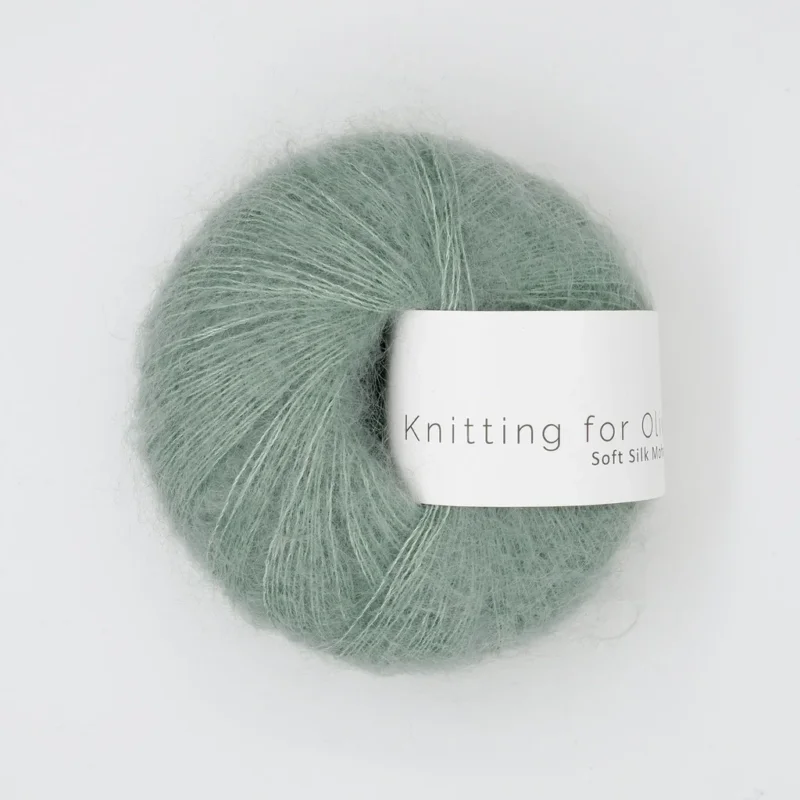 Eucalyptus / Eukalyptus - Soft Silk Mohair Rabatt