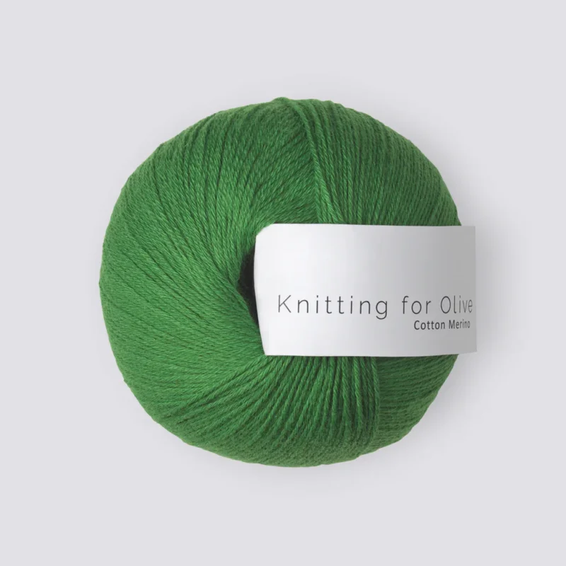 Fynd Clover green - Cotton Merino