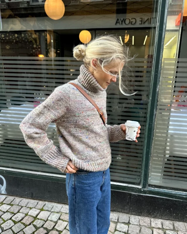 Terrazzo Sweater - PetiteKnit Populärt val