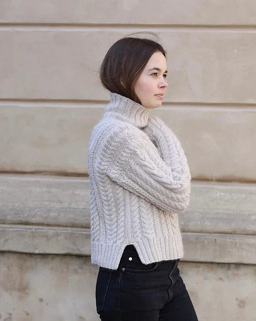 Chunky Cable Sweater - Knitting for Olive Beställ nu