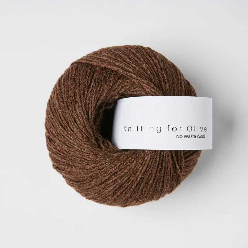 Chocolate / Chokolade - No Waste Wool Sista chansen