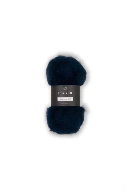 Isager Silk Mohair 101RMS Rabatter