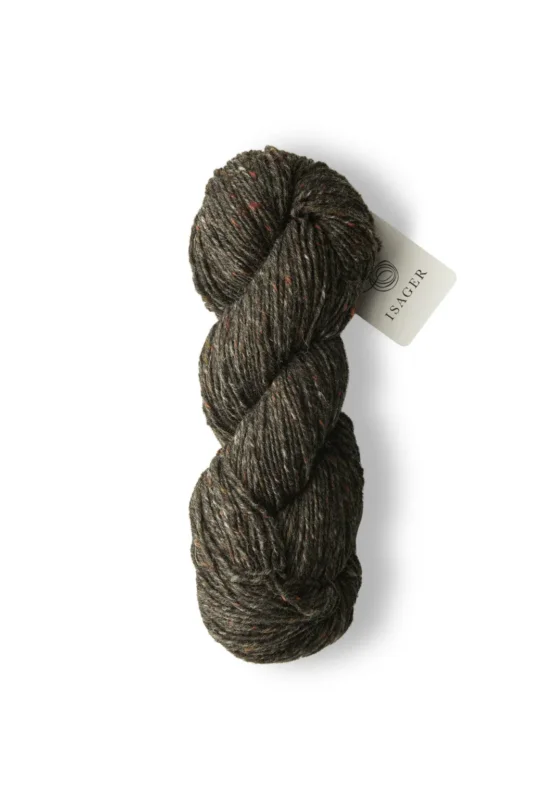 Endast idag Isager Aran Tweed -Black
