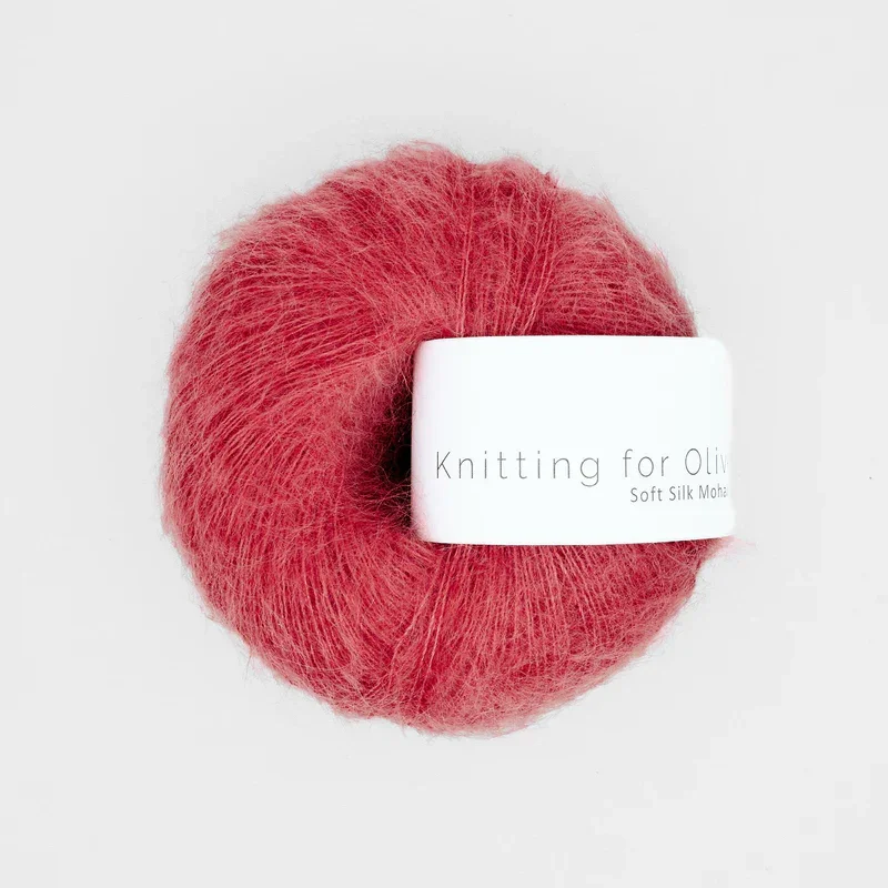 Watermelon / Vandmelon - Soft Silk Mohair Handla nu