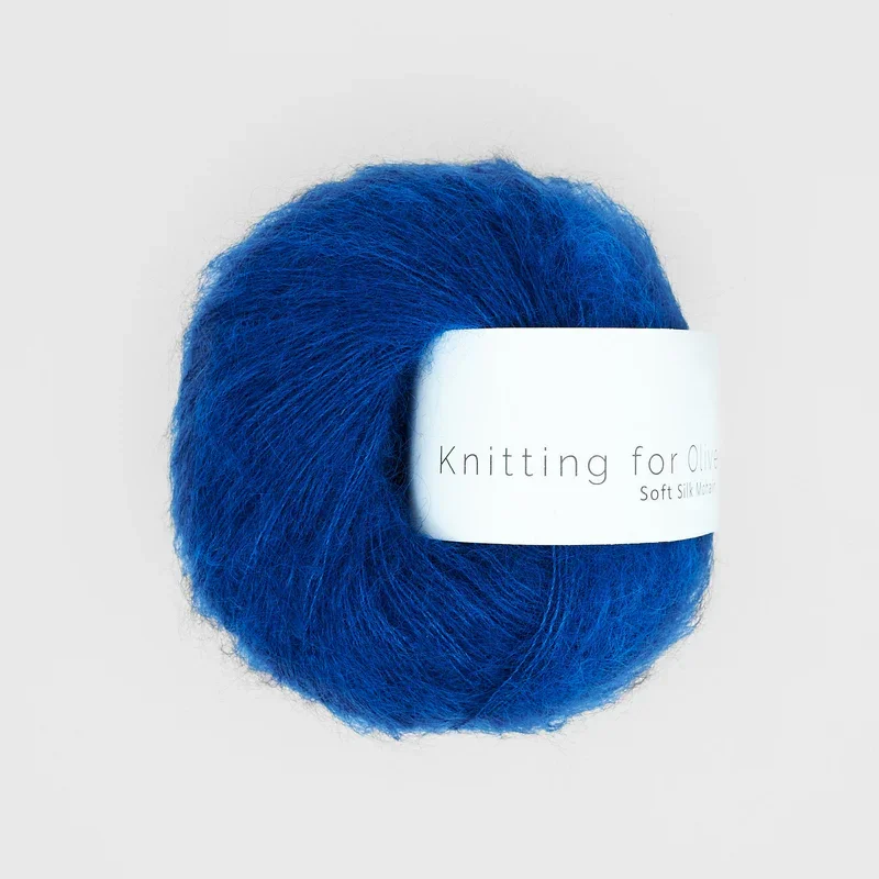 Populärt val Peacock / Påfugl - Soft Silk Mohair