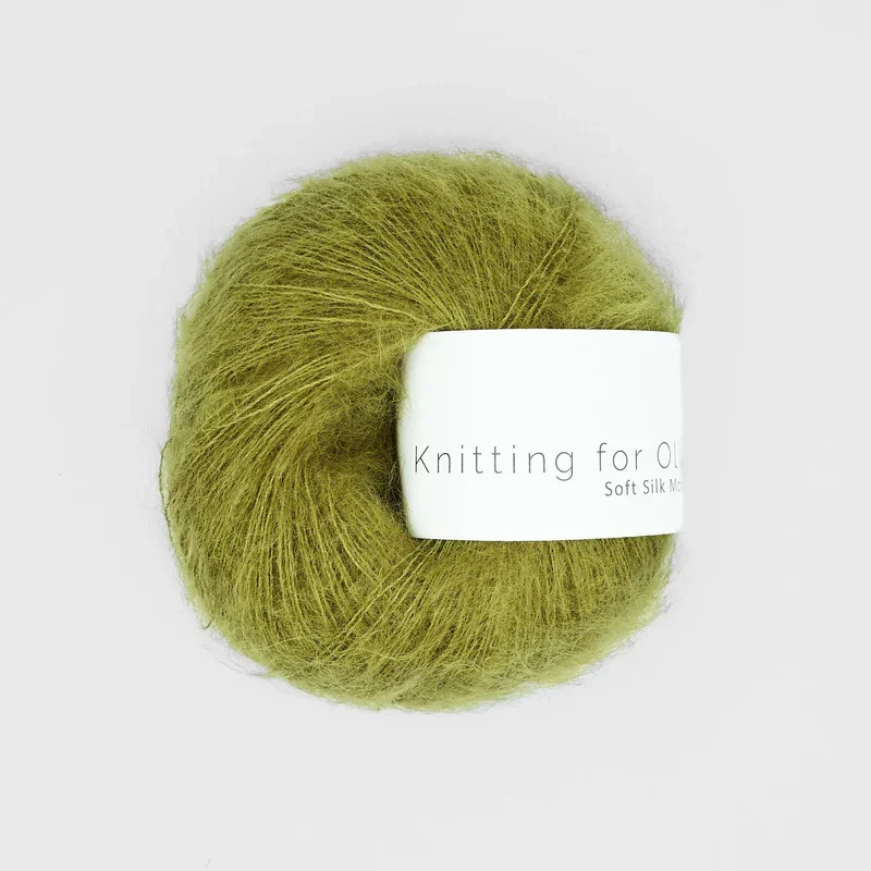 Grønspaette / Green woodpecker - Soft Silk Mohair Snabb leverans