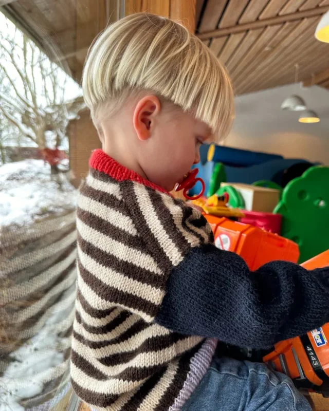 Rea Holger Sweater Barn - PetiteKnit