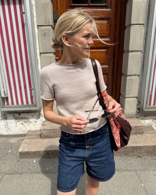 Nedsatt pris Ivy Tee - PetiteKnit