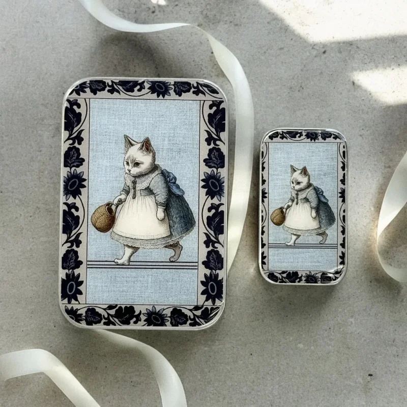 Erbjudande KITTY NOTIONS TIN-Lilla Asken