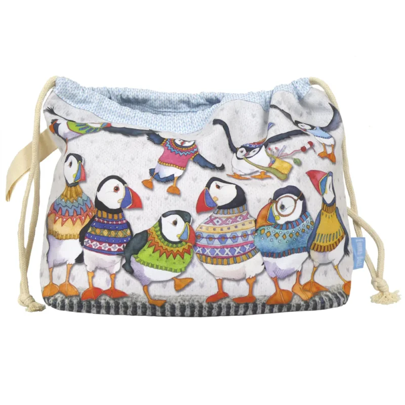 Drawstring Bag / Stickpåse med dragsko - Emma Ball Populär