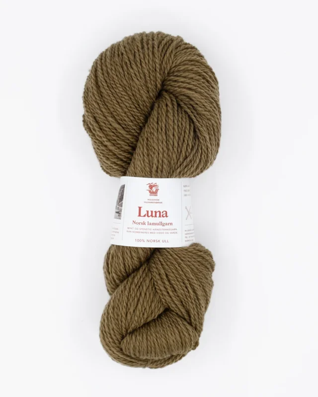Begränsad tid Luna - olivenbrun