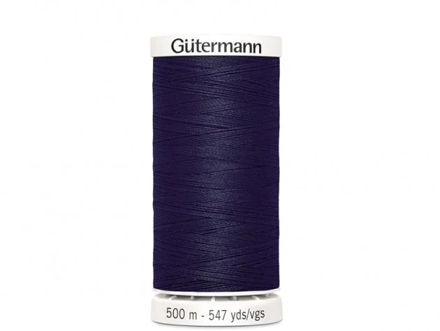 Billig Gutermann sytråd 500m Mörkblå 339