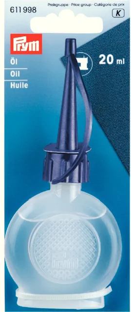 I lager Symaskinsolja 20ml
