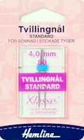 Tvillingnål Standard 4.0/80 Billig
