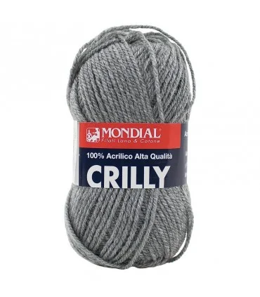 Akrylgarn CrillyGrå 215 Nyhet