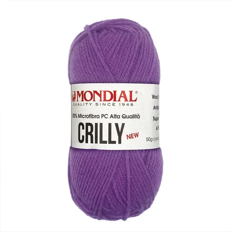 Akrylgarn CrillyLila 567 Snabb frakt