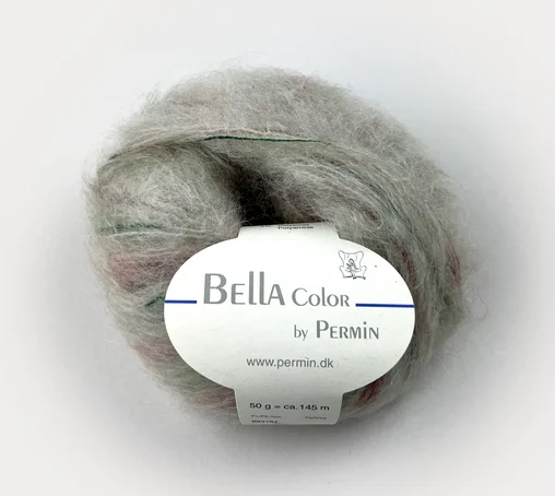 Fynd Bella Color flerfärgad mohair Beige