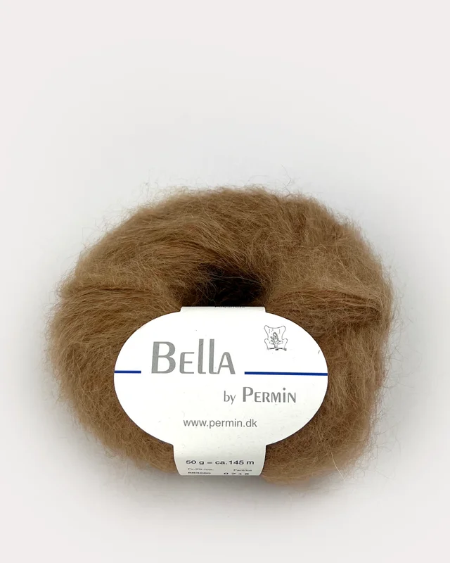 Bella mohairgarn Kamel 883280 risnedsättning