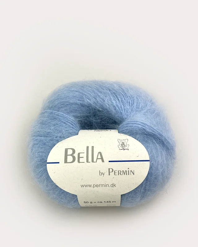 Bella mohairgarn Ljusblå 883256 Köp nu