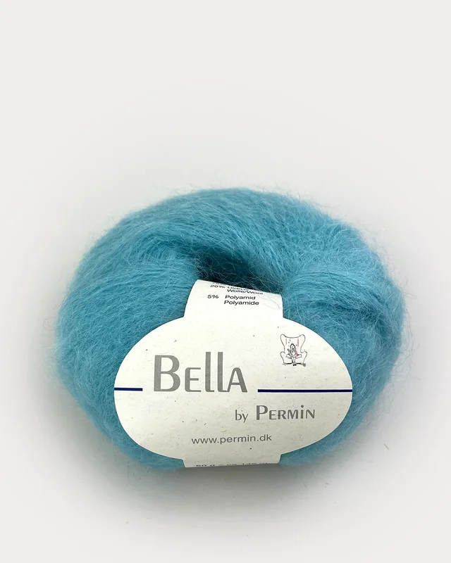 Rabatt Bella mohairgarn Turkos 883260