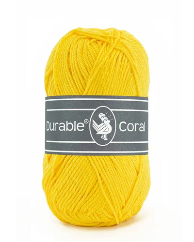 Bomullsgarn, Durable Coral Gul2180 Begränsad tid