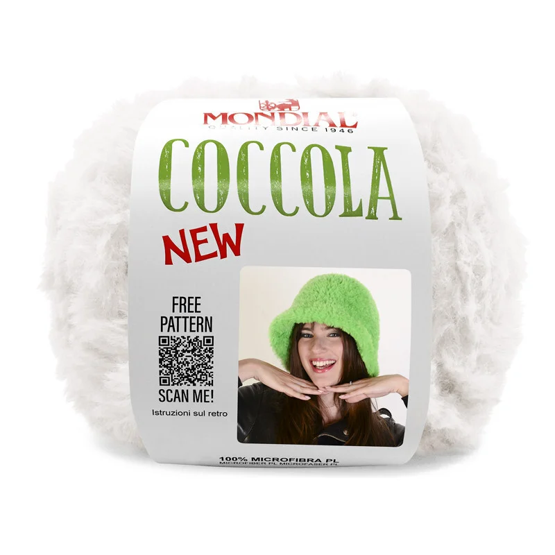 Coccola Pälsgarn 100gr Gräddvit 800 Köp nu