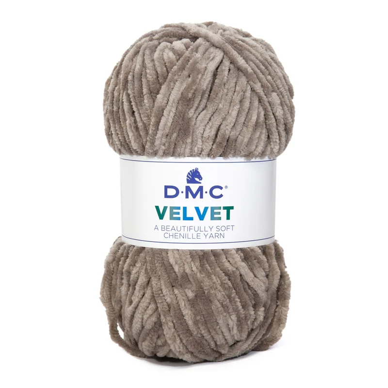 Fynd DMC Velvet Chenille 100g Mörkbeige 001