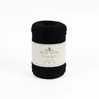 ECO VITA Tape Yarn Svart 02 Kundfavorit