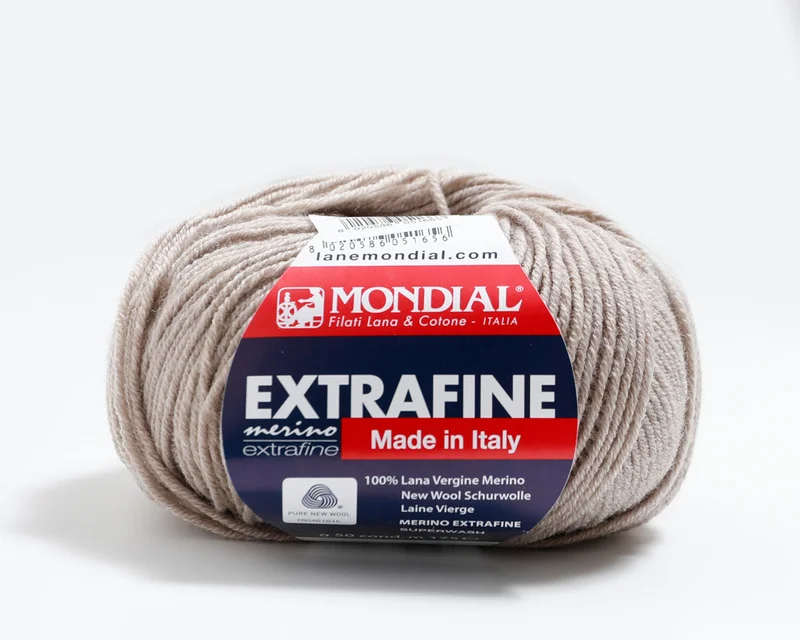 Fri frakt Extra fine Merino UllKhaki 336