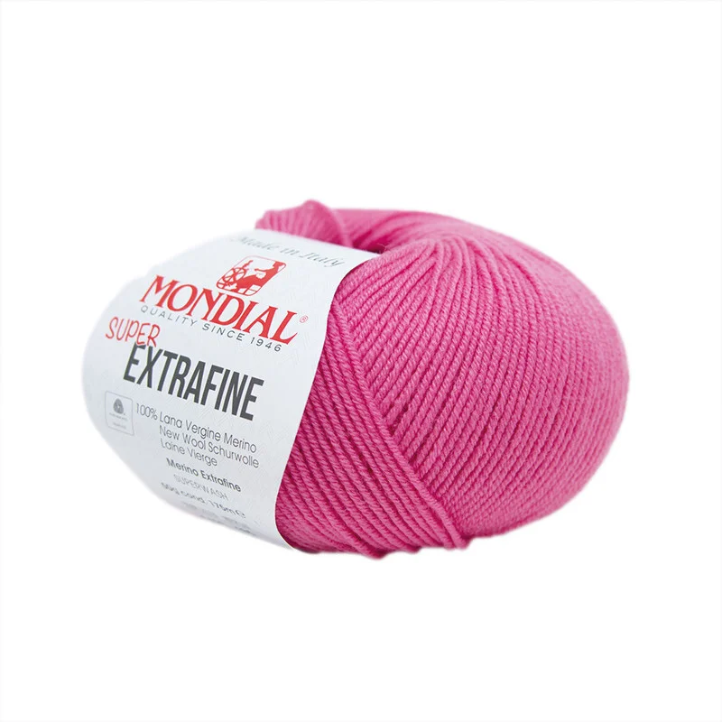 Extra fine Merino Ull Cerise 167 Säker betalning