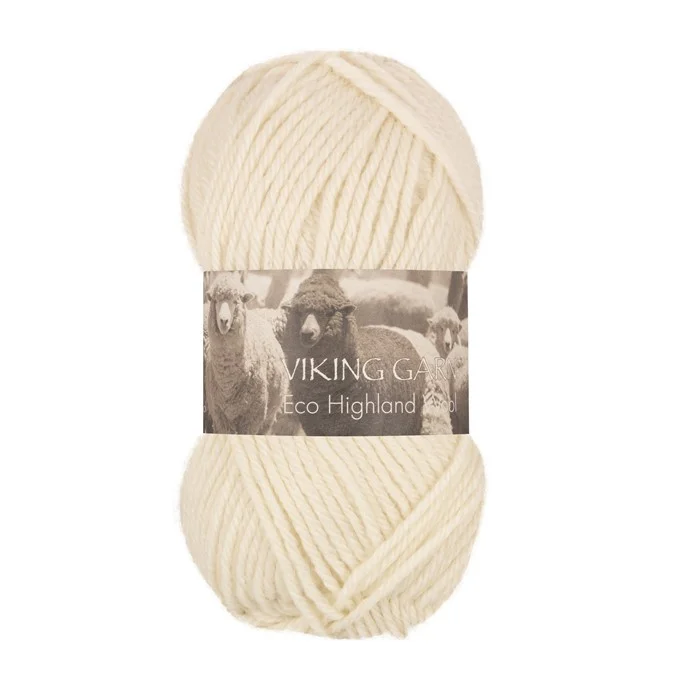 Billig Highland ECO 100%Naturvit 202