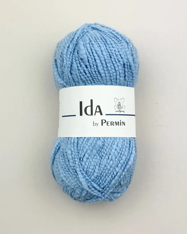 Ida by Permin 50g 888306 Chambray blå Fynd