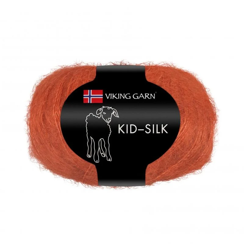 Lågt pris Kid silk 25gr 200m Rödbrun