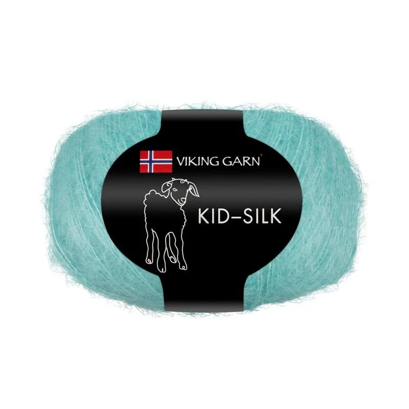 Kid silk 25gr 200m Turkos Begränsat antal