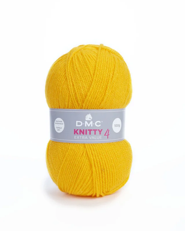Beställ nu Knitty 4, 50g Mörkgul 978