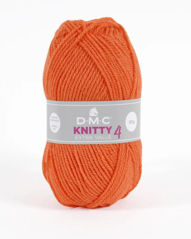 Trygg betalning Knitty 4, 50g Orange 570