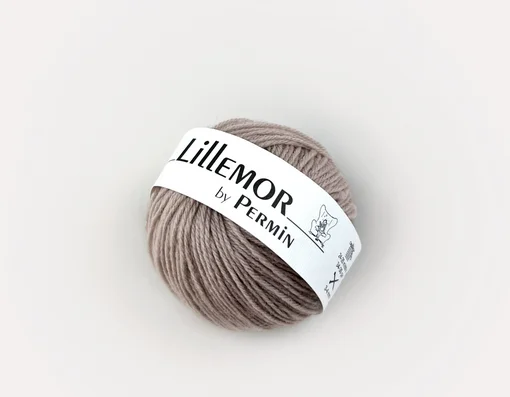 Sänkt pris Lillemor 25 g merinoull Beige 882811