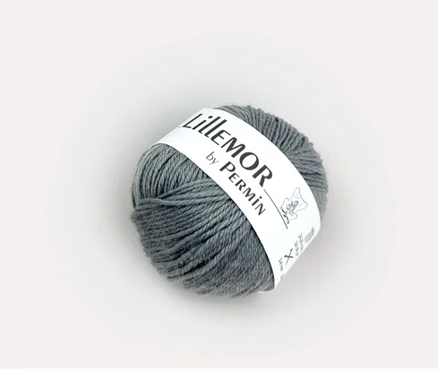 Lillemor 25 g merinoull Grå 882807 Kundfavorit