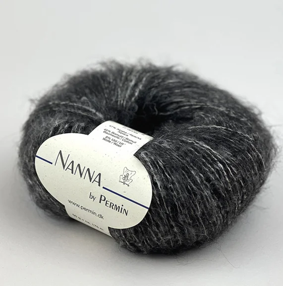 Outlet Nanna, Alpackagarn Mörkgrå 882304