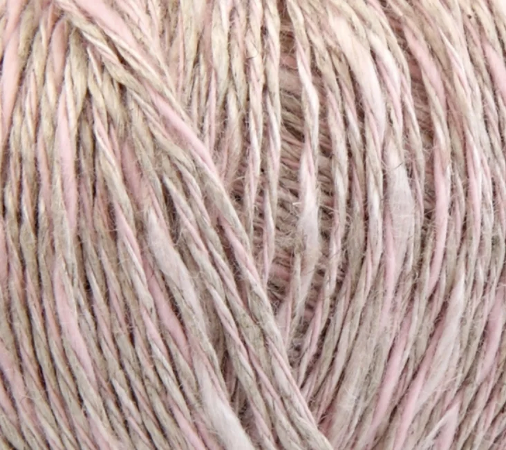 Scarlet, garn iLin och bomull. Rosa 028 Billig
