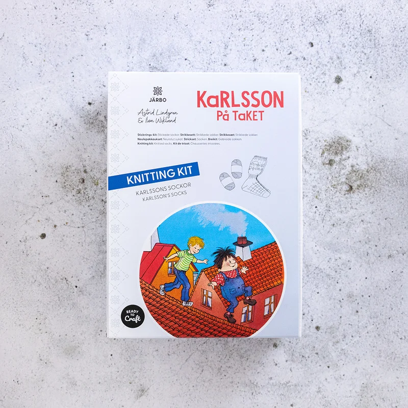 Kampanj Stick-kit Karlsson på Taket, sockar
