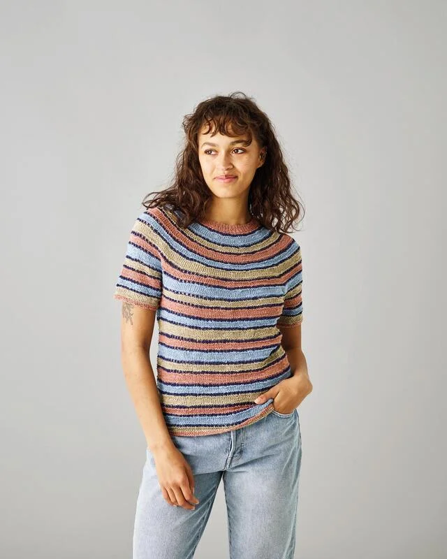 Endast denna vecka Stickmönster till Scarlet garnet 898083 Top